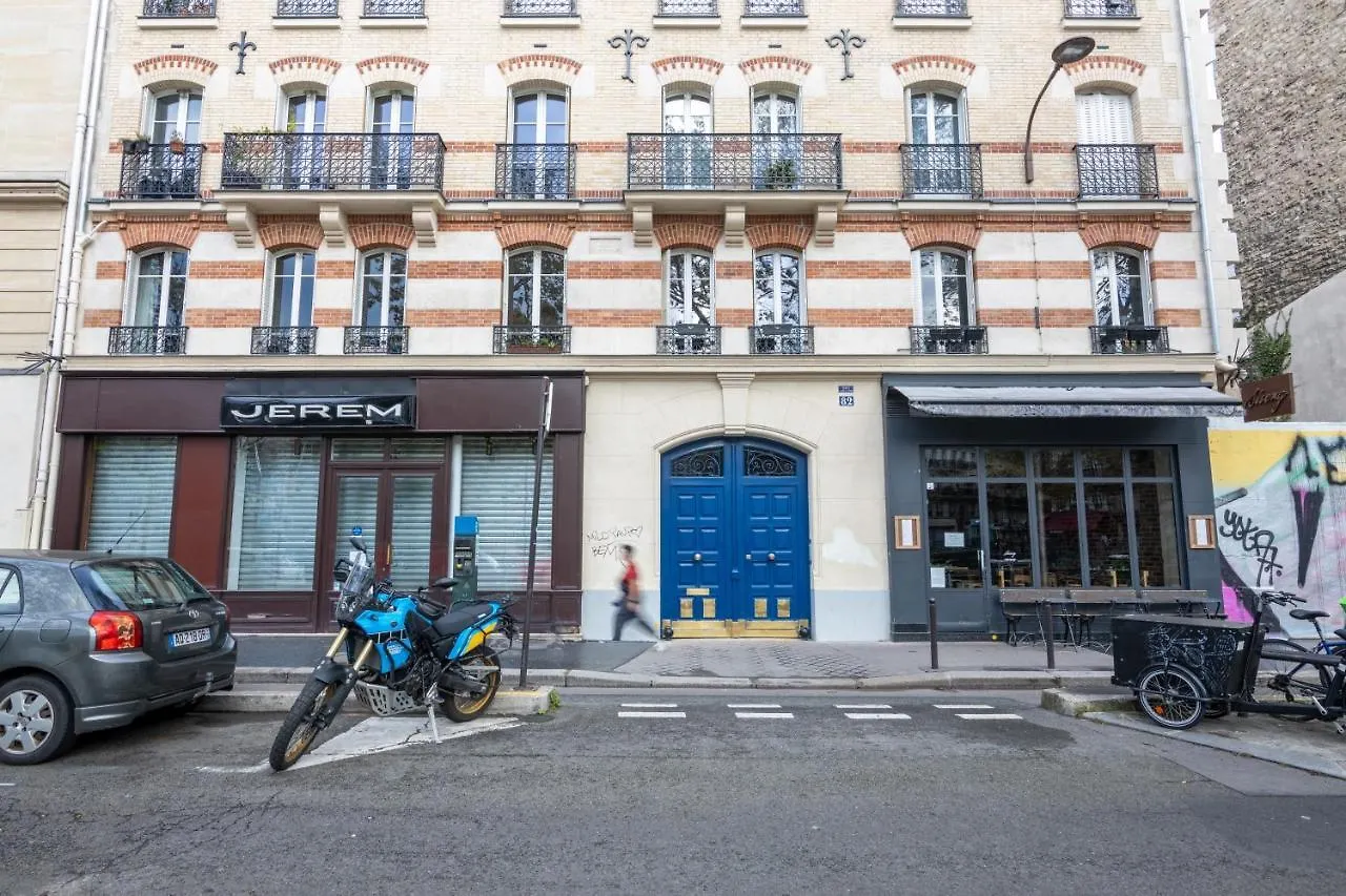 Apartament Studio Republique Jemmapes Free Netflix Paryż Francja